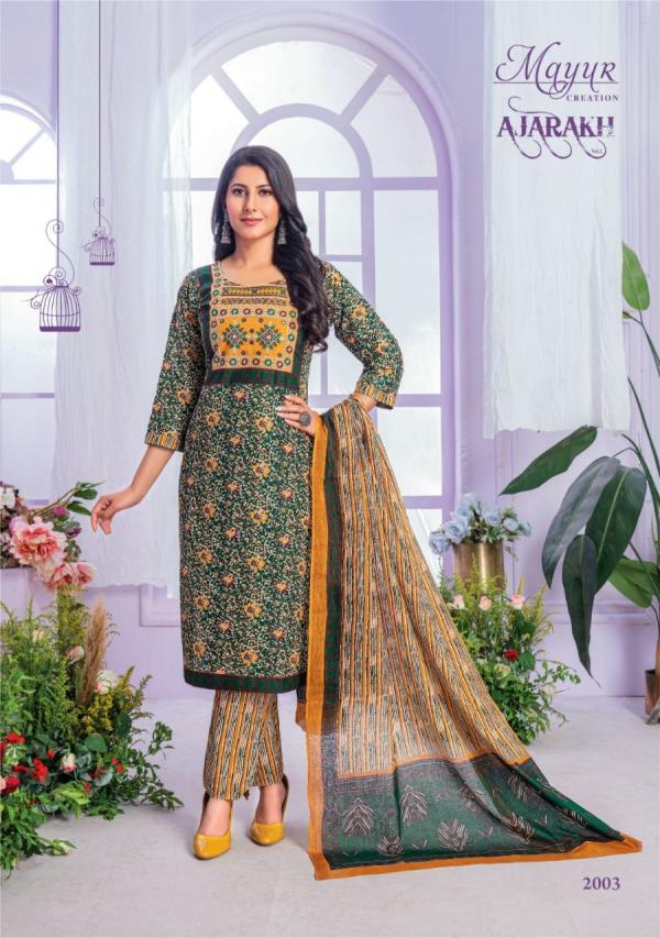 Mayur Ajarakh Vol-2 – Kurti Pant With Dupatta